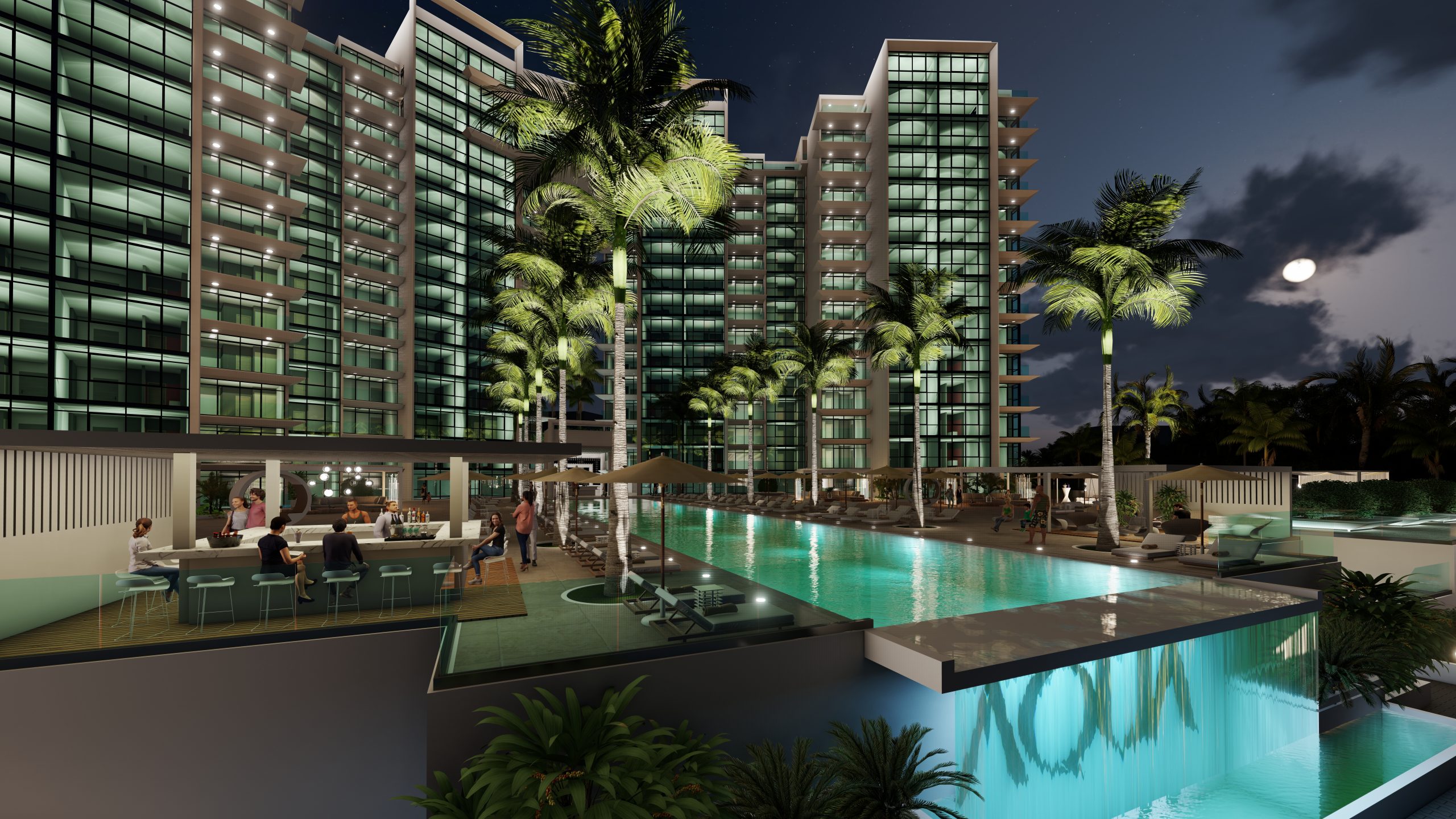 immobilier de luxe Aqua Resort sint maarten development 4u real estate cupecoy